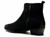 Botki 41 POTOCKI 12529 czarne zamsz płaskie damskie kowbojki 